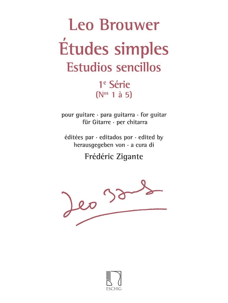 Études simples - Estudios sencillos (Série 1)